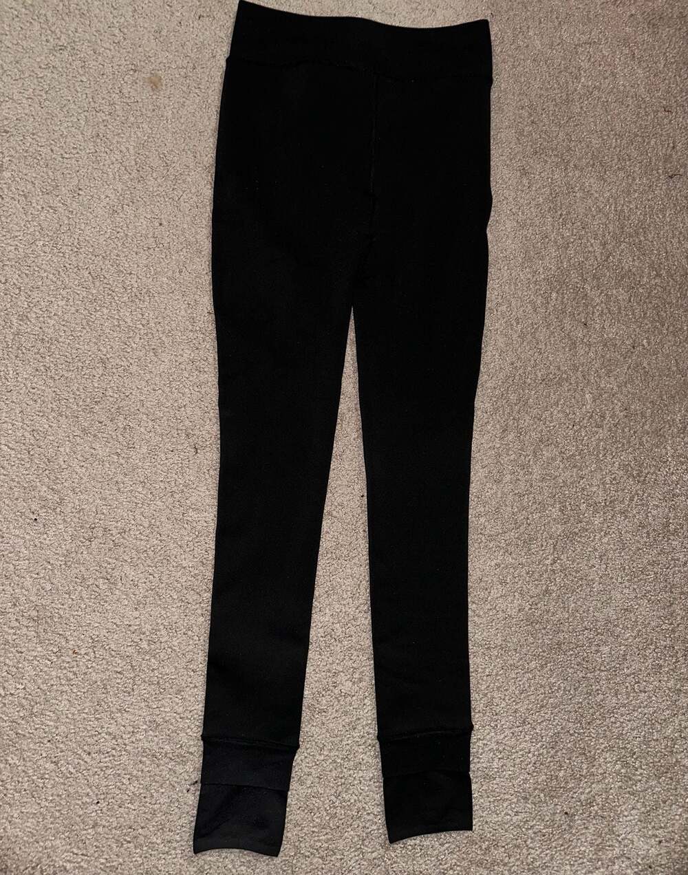 Fleece Lined Black Leggings size Medium